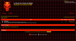 Desktop Screenshot of forum.lantredudiable.eu